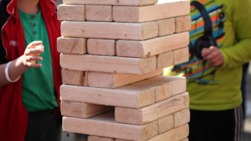 Giant Outdoor Jenga