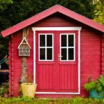 A light red small shet