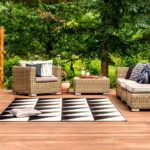 Waterproof outdoor rug