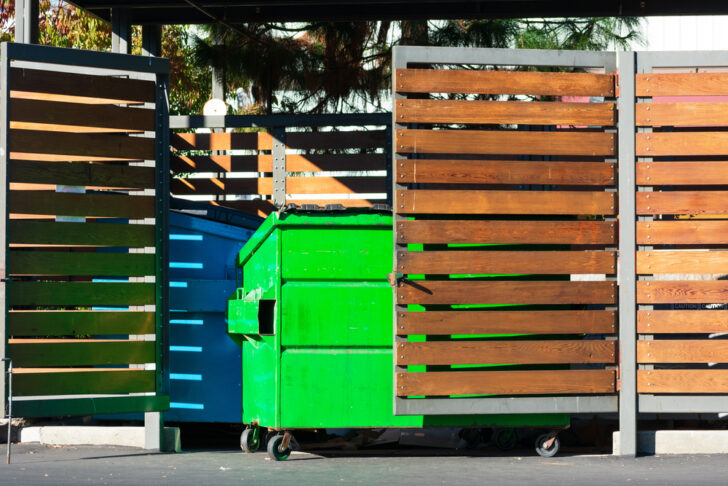 Shutter For Garbage Garbage Can Enclosures to Keep Your Yard Tidy and Pest-Free